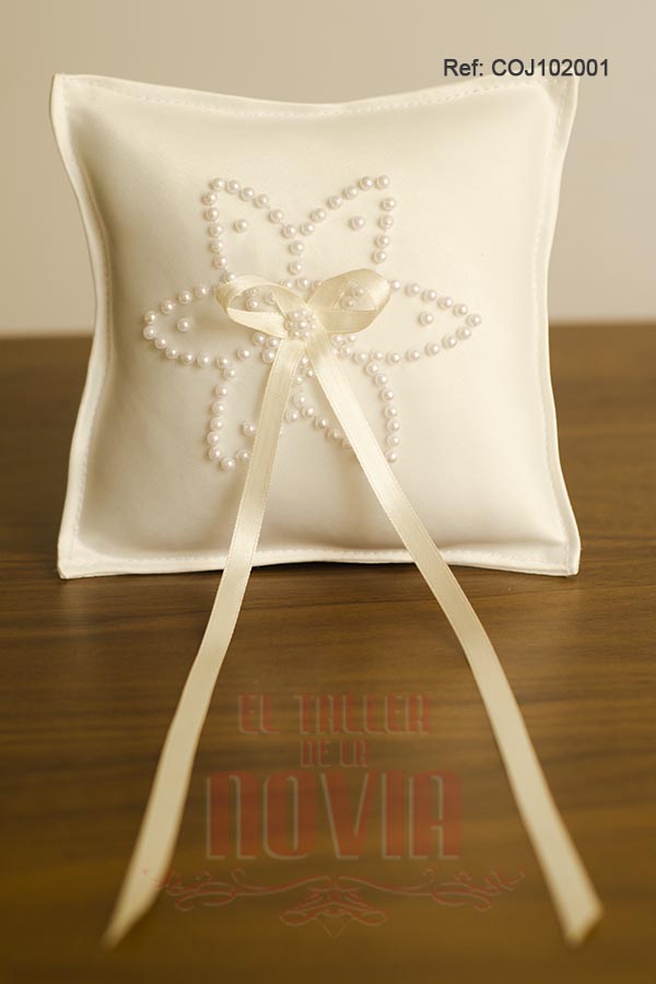Cojín de argollas marfil Ref COJ102001 - Imagen 3