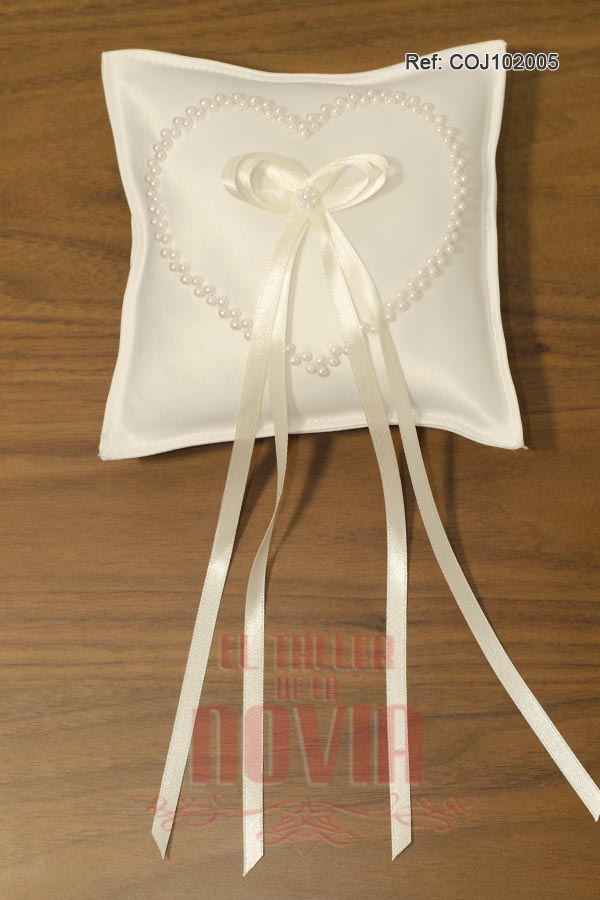 Cojín de argollas marfil Ref COJ102005 - Imagen 2